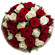 букет из красных и белых роз. Австралия