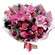 букет из роз и тюльпанов с лилией. Австралия