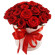 красные розы в шляпной коробке. Австралия